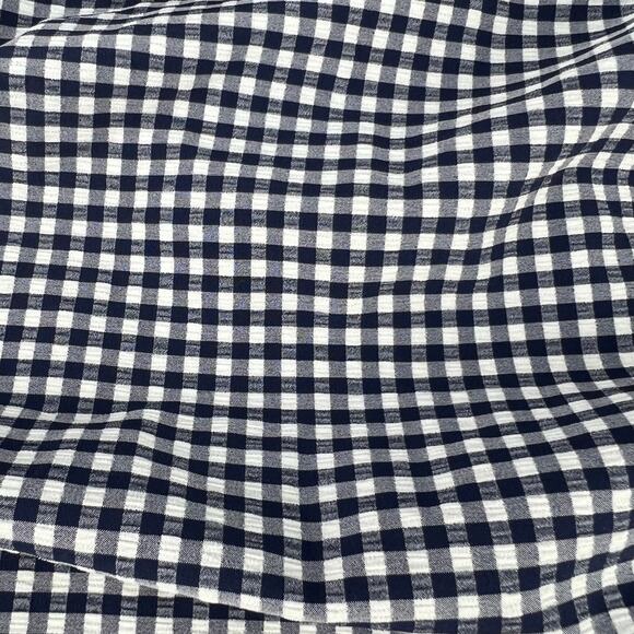 Kona Sol Gingham Ruffled Neck Multi Strap Padded Ruched One Piece Swim Suit L - Picture 6 of 14